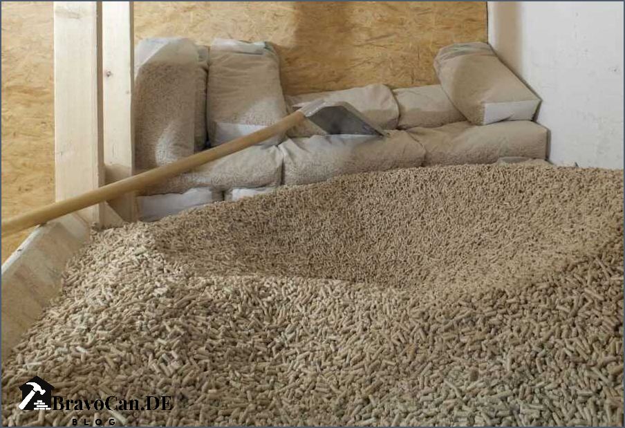 Lagerung von Pellets in Säcken - Tipps und Tricks für eine effektive Aufbewahrung