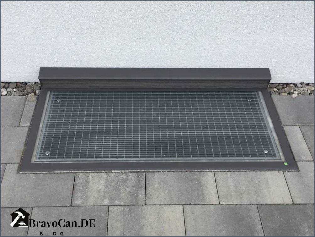 Lichtschachtabdeckung für begehbare Terrassen Lichtschachtabdeckung für begehbare Terrassen