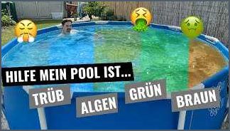 Loch im Pool mit Mehl finden Schritt-für-Schritt-Anleitung