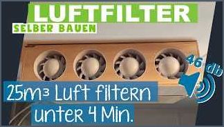 Luftfilter selber bauen Tipps und Anleitungen für saubere Luft zu Hause