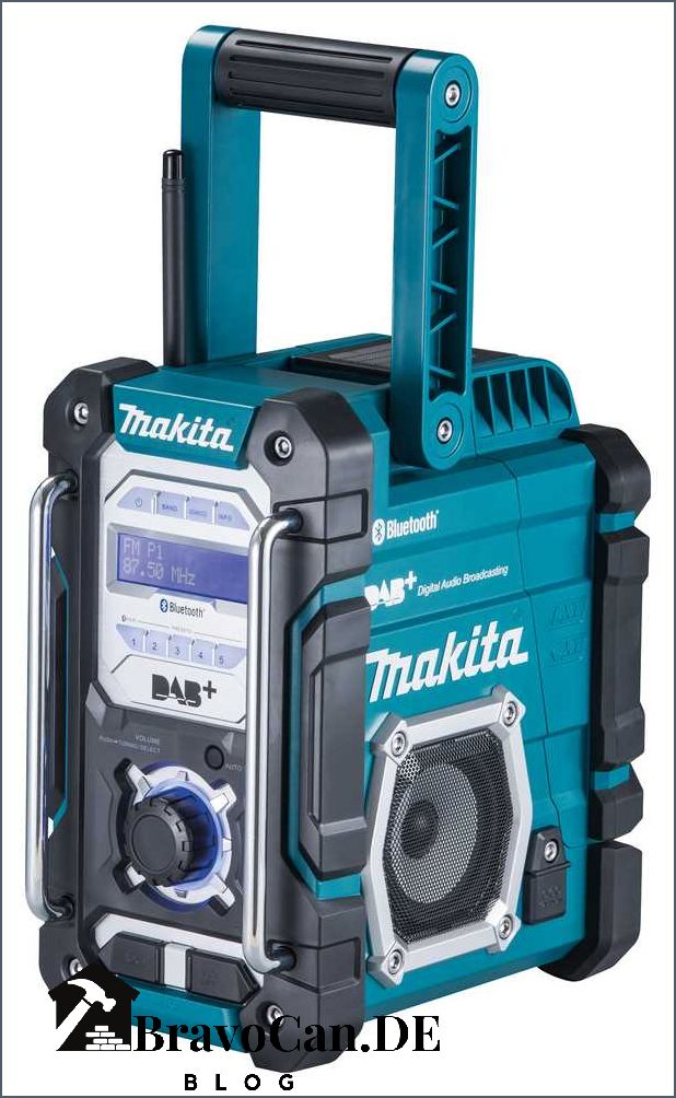 Makita Baustellenradio mit Bluetooth - Kabellose Musik auf der Baustelle Makita Baustellenradio mit Bluetooth - Kabellose Musik auf der Baustelle