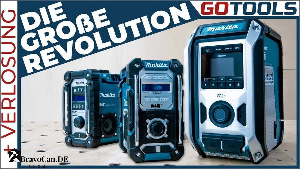 Makita Baustellenradio mit Bluetooth - Kabellose Musik auf der Baustelle Makita Baustellenradio mit Bluetooth - Kabellose Musik auf der Baustelle