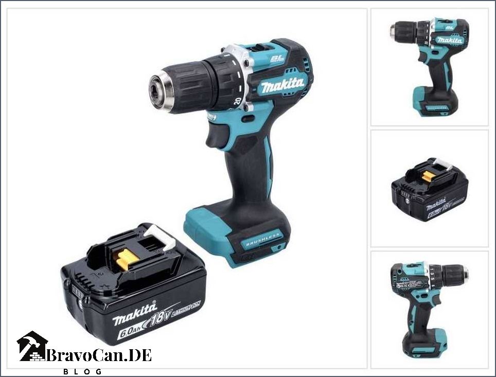 Makita DDF 487 Leistungsstarker Akku-Bohrschrauber für professionelle Anwendungen