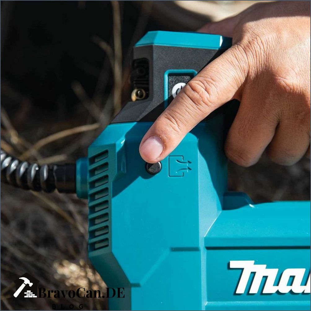 Makita Kompressor 18V DMP181Z - Leistungsstarker Akku-Kompressor für jede Baustelle