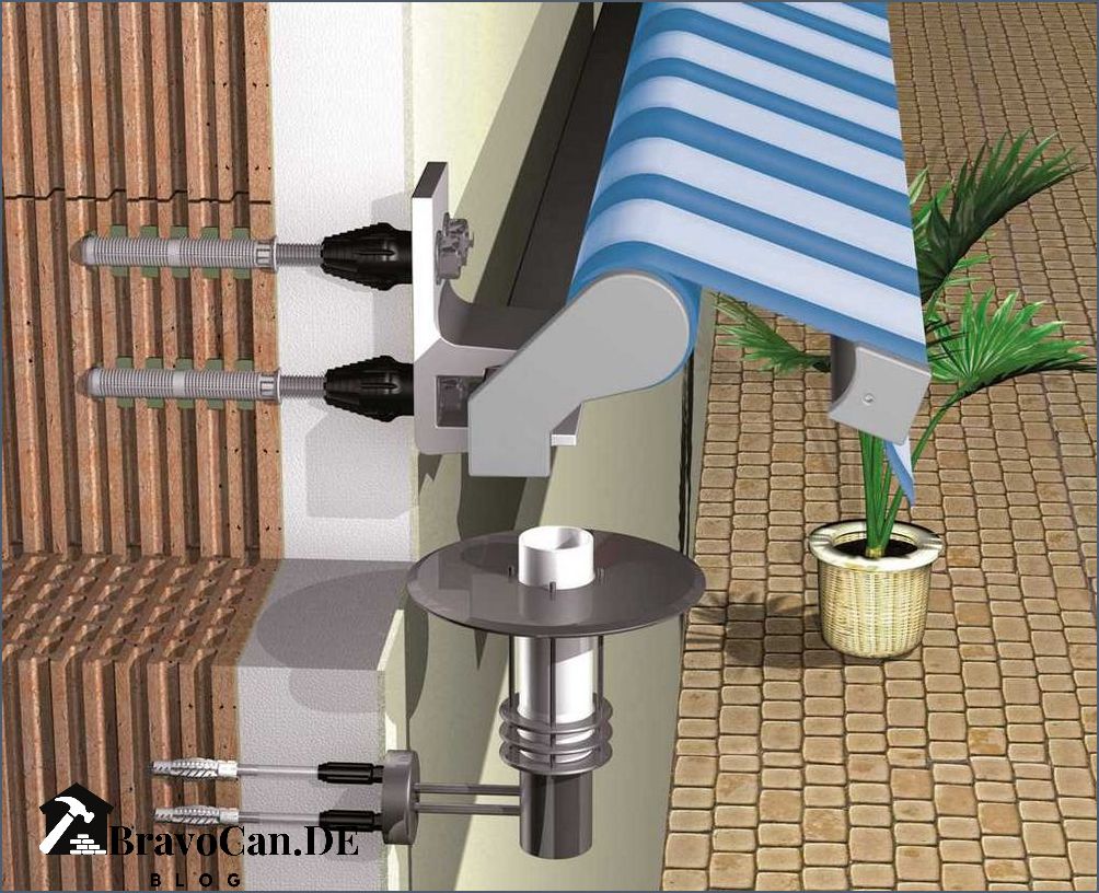 Markisenbefestigung an gedämmter Fassade - Tipps und Anleitungen Markisenbefestigung an gedämmter Fassade - Tipps und Anleitungen