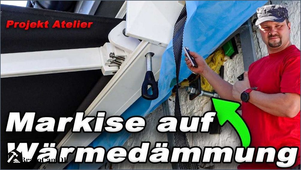 Markisenbefestigung an gedämmter Fassade - Tipps und Anleitungen Markisenbefestigung an gedämmter Fassade - Tipps und Anleitungen