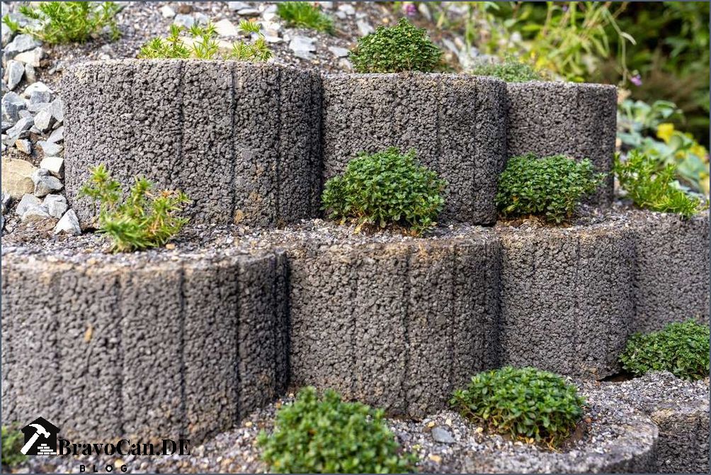Mauer aus Pflanzsteinen Tipps für den Bau und die Gestaltung Mauer aus Pflanzsteinen Tipps für den Bau und die Gestaltung