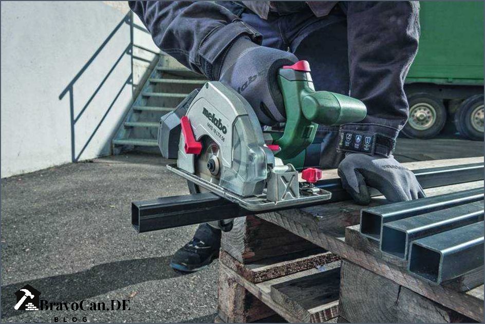 Metabo Akku Handkreissäge Leistungsstarkes Werkzeug für präzise Schnitte