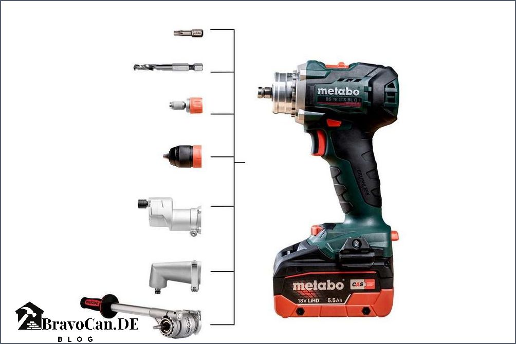Metabo bs 18 quick Leistungsstarker Akkuschrauber für schnelles und präzises Arbeiten