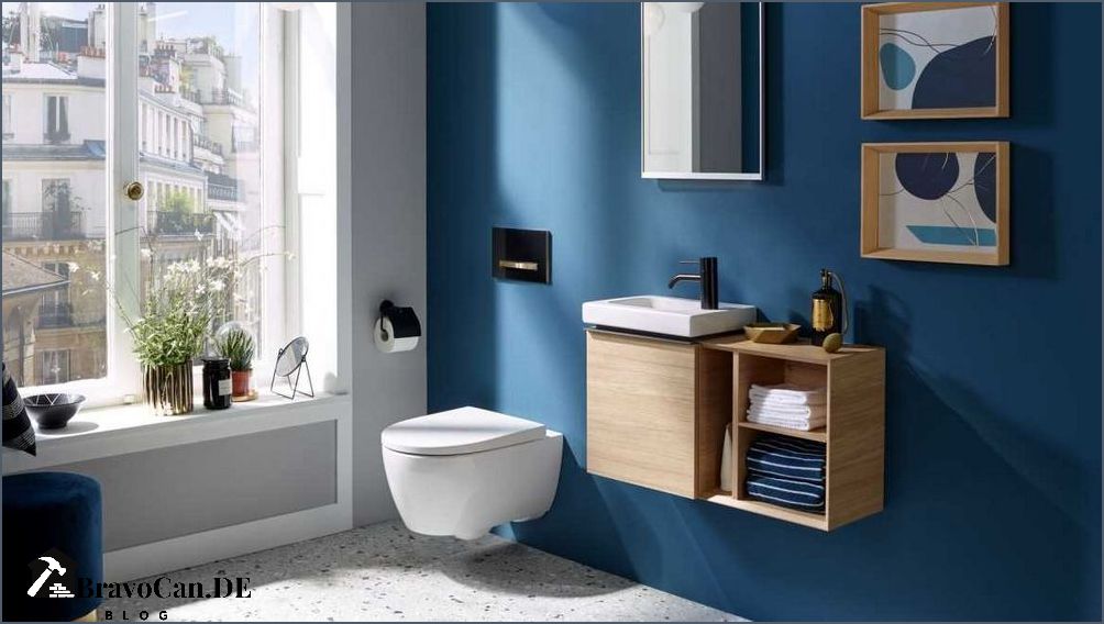 Mini Gäste WC 1 qm Platzsparende Lösungen für kleine Räume