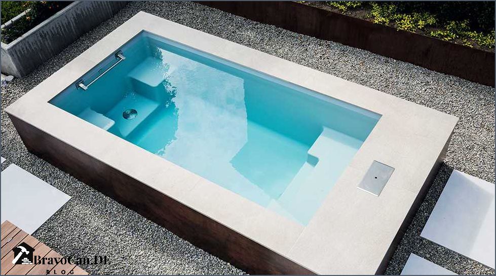 Mini Pool Fertigbecken Perfekte Lösung für kleine Gärten