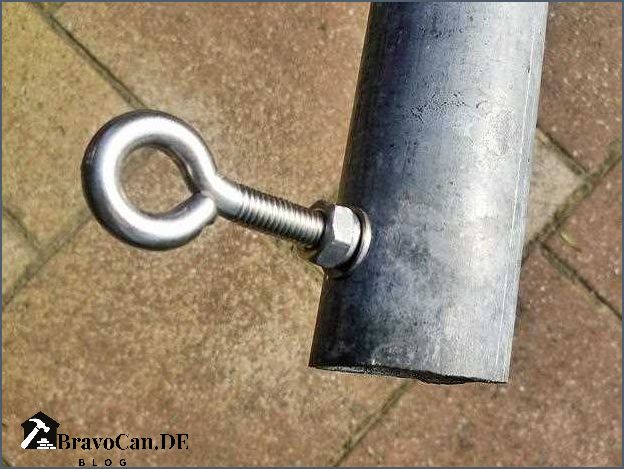 So bauen Sie Ihren eigenen Sonnensegelmast