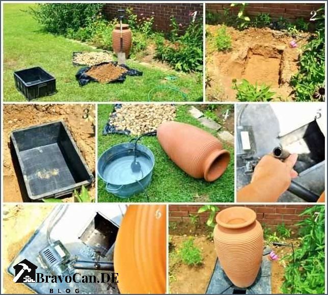Wasserspiel selber bauen Ideen und Anleitungen für kreative Wasserprojekte