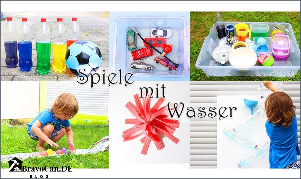 Wasserspiel selber bauen Ideen und Anleitungen für kreative Wasserprojekte