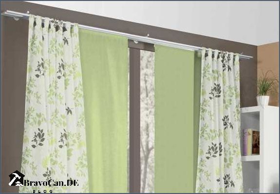Gardinen direkt am Fenster befestigen - Tipps und Anleitungen