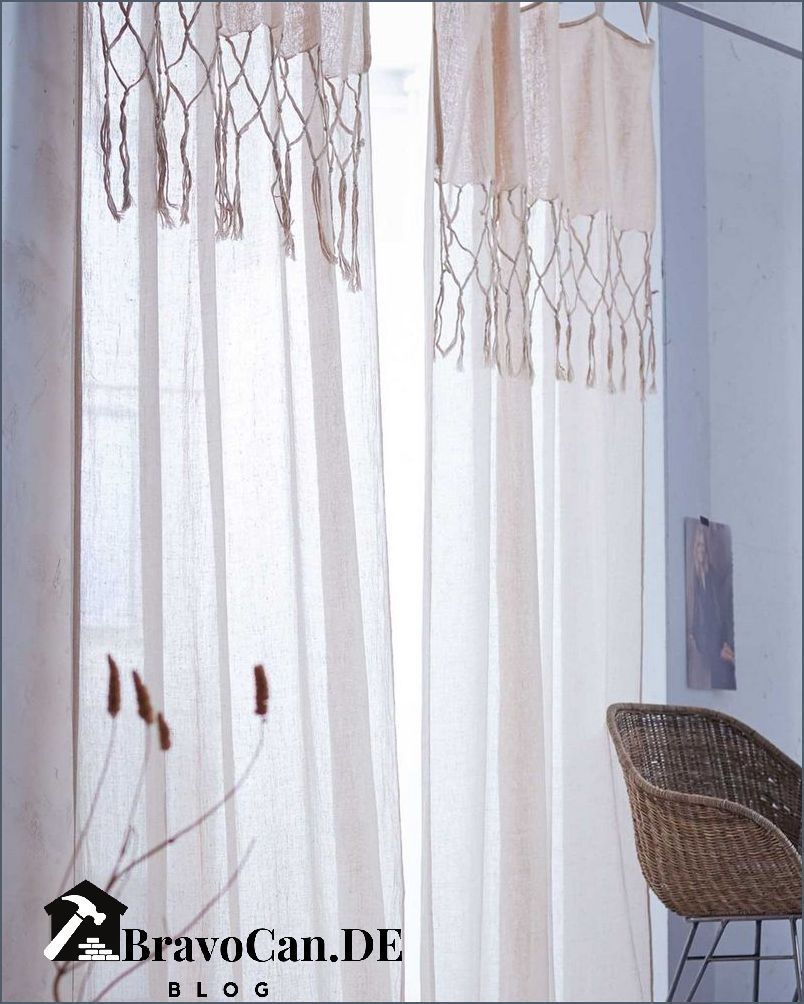 Gardinen direkt am Fenster befestigen - Tipps und Anleitungen