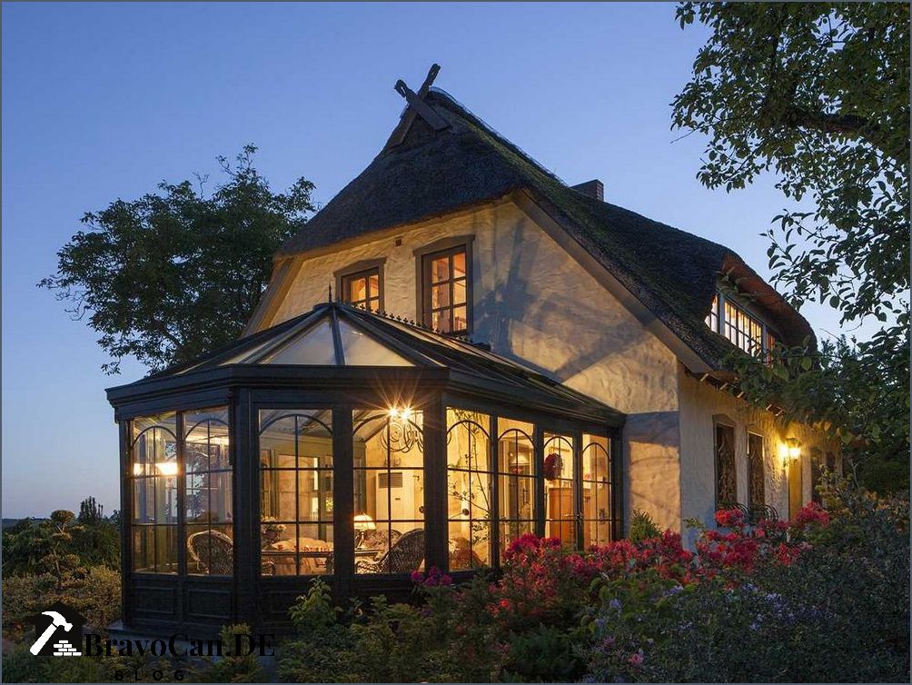 Haus mit Wintergarten Ein gemütliches Zuhause für alle Jahreszeiten