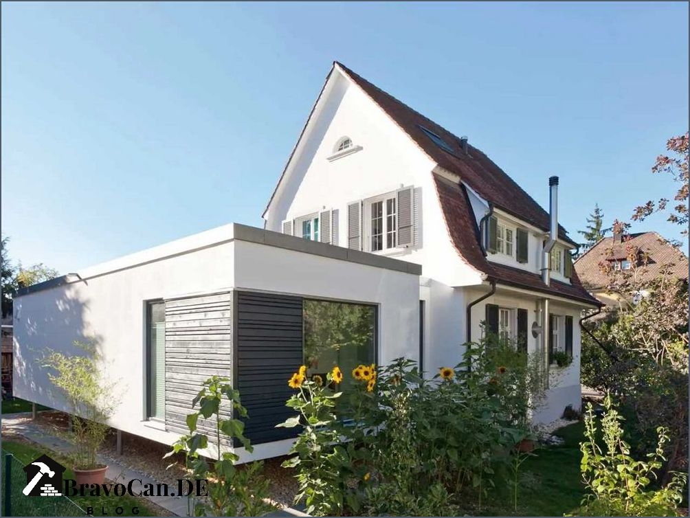 Holzanbau an bestehendes Haus Eine praktische und ästhetische Lösung