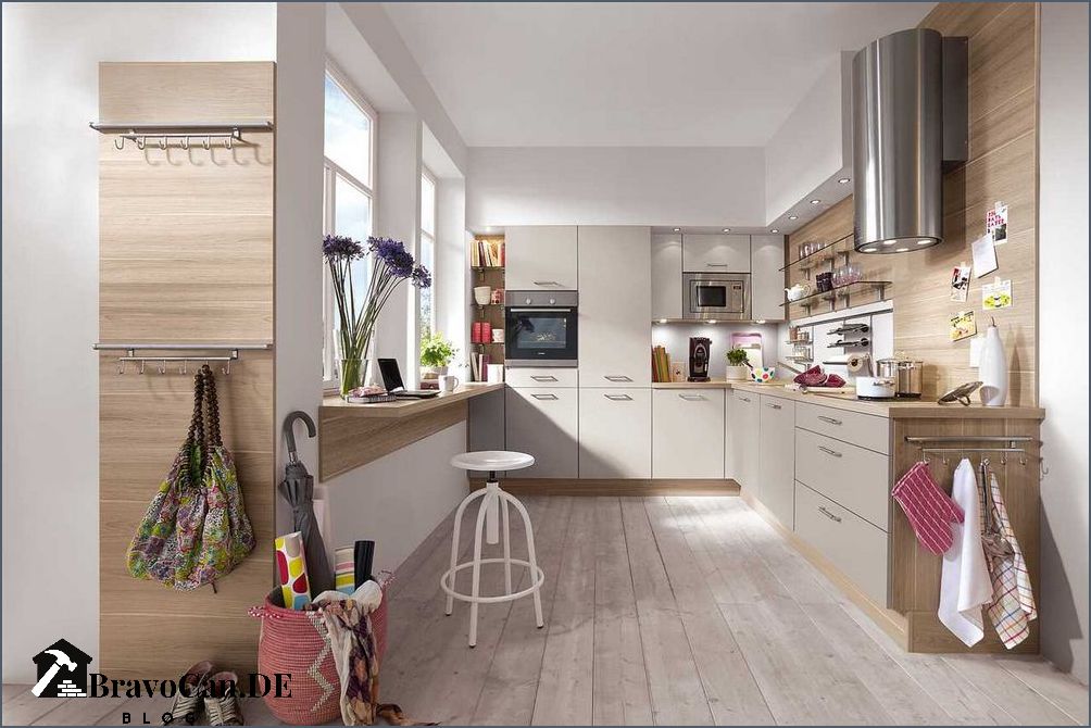 Kleine Küche U-Form mit Fenster Platzsparende Ideen und Tipps