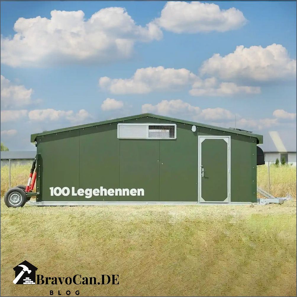 Mobiler Huhnerstall Fur 5 Huhner