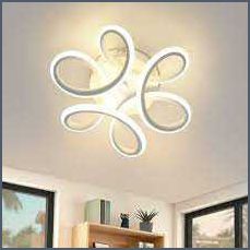 Moderne Deckenleuchte für das Wohnzimmer Stilvolles Design und helles Licht