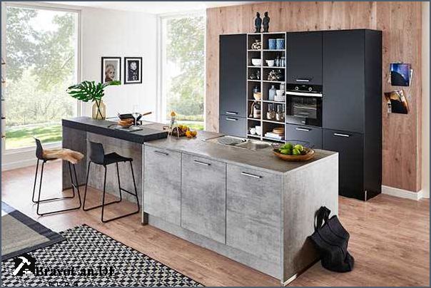 Moderne Küche in Grau und Holz – stilvoll und zeitgemäß Moderne Küche in Grau und Holz – stilvoll und zeitgemäß