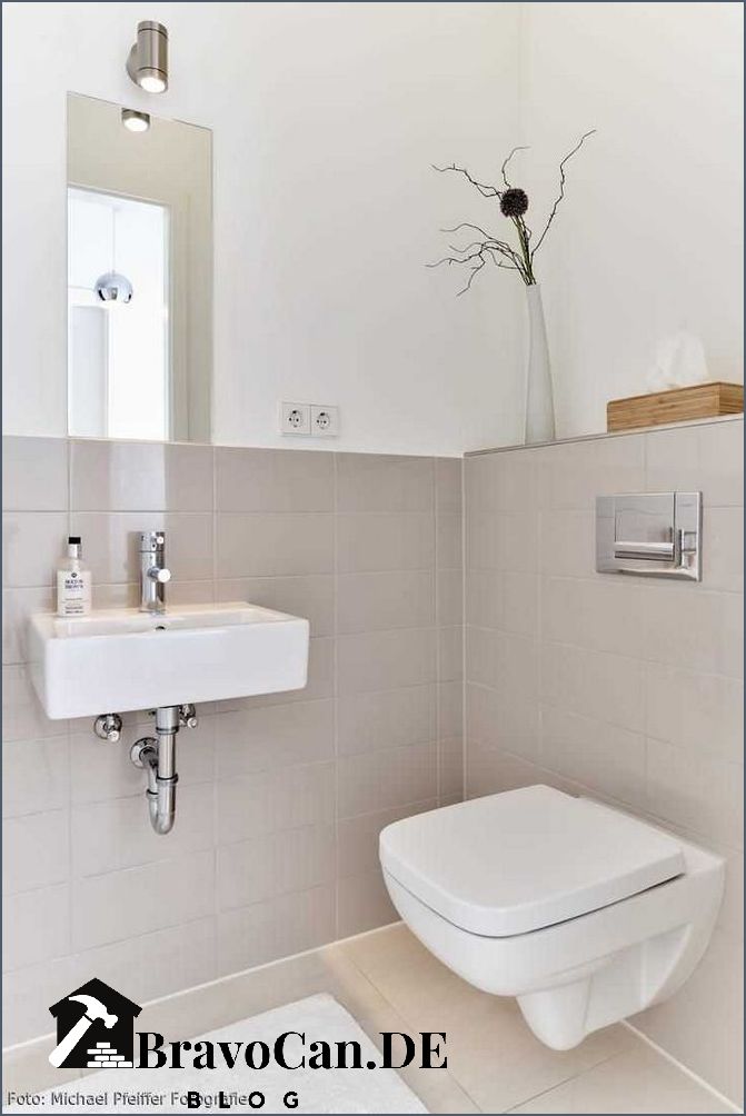Moderner Gäste WC Fliesen - Ideen und Inspirationen