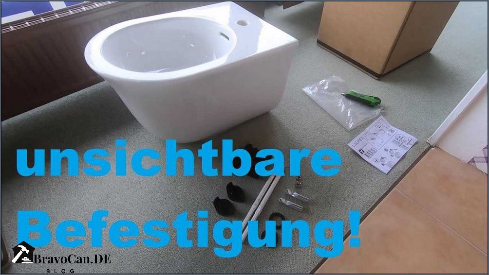 Montage Wand WC mit verdeckter Befestigung - Tipps und Anleitung