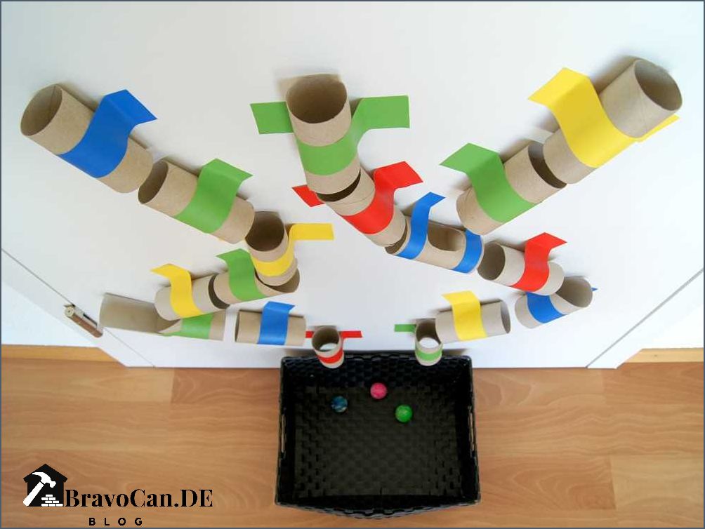 Murmelbahn aus Papier Kreative Ideen und Anleitungen für den Bau einer Murmelbahn aus Papier