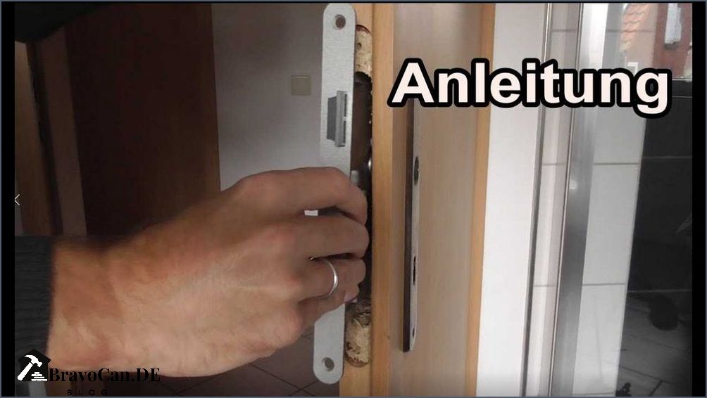 Neues Trschloss Einbauen Wohnungstr