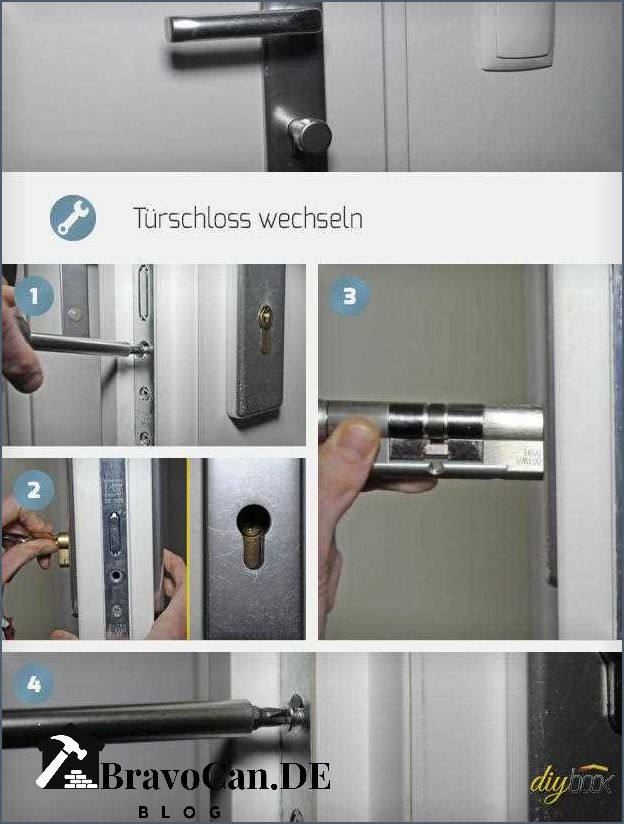 Neues Trschloss Einbauen Wohnungstr