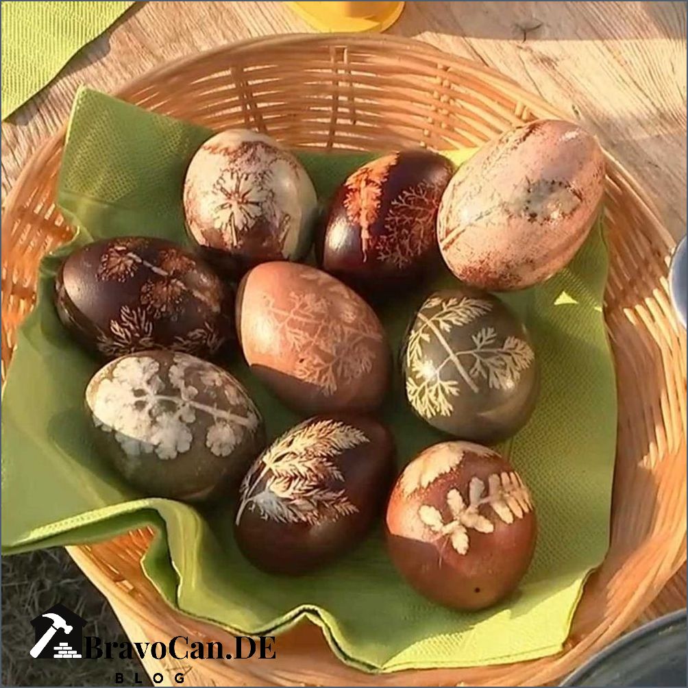 Ostern basteln mit Naturmaterialien - Kreative Ideen für das Osterfest