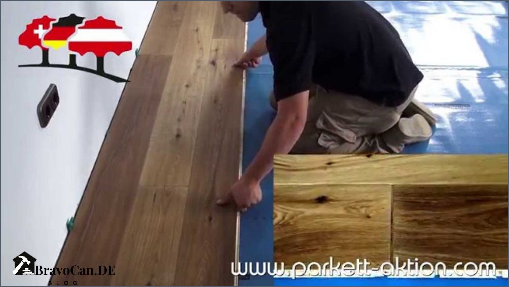 Parkett selbst verlegen Tipps und Anleitungen für die DIY-Installation