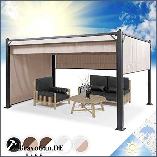 Pavillon 3x4 wasserdicht stabil winterfest Ultimativer Schutz für den Winter