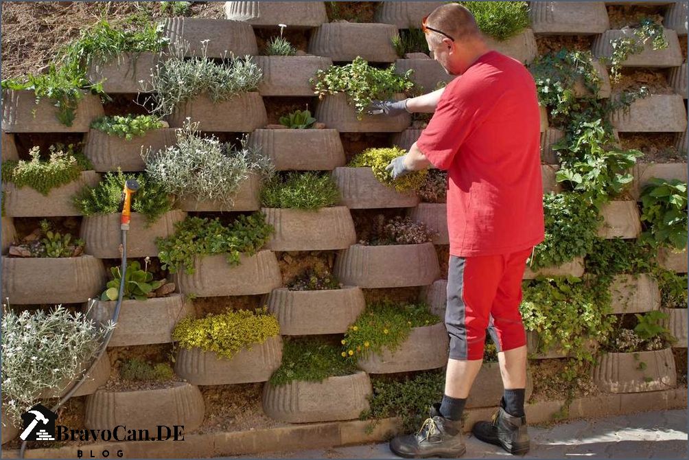 Pflanzsteine eckig groß Ideen und Tipps für die Gartengestaltung