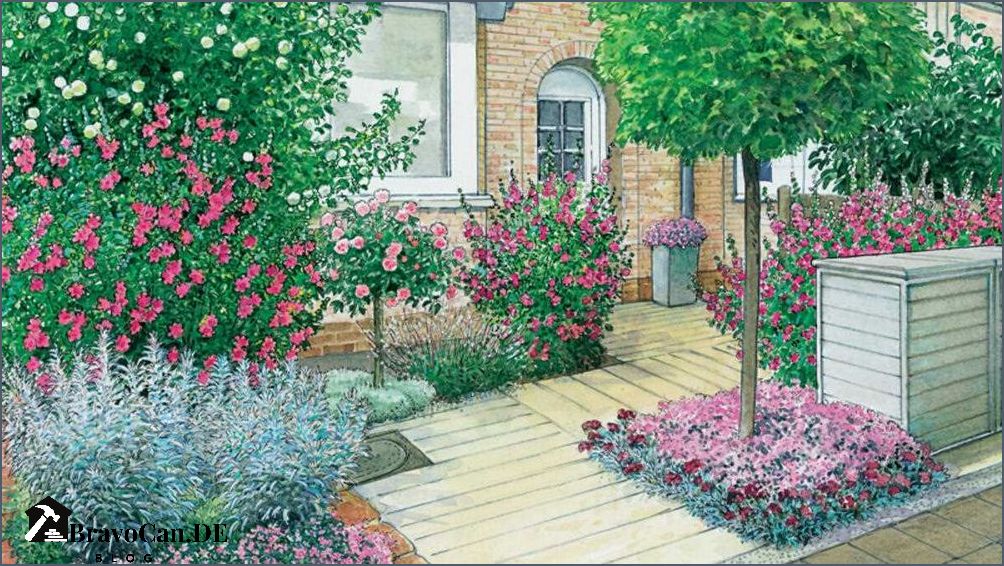 Pflegeleichte Vorgärten Bilder Ideen und Inspirationen für unkomplizierte Gartengestaltung