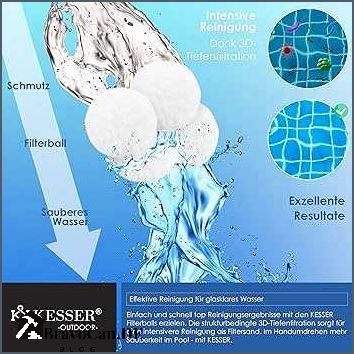 Pool Filter Bälle Effektive Reinigung und verbesserte Wasserqualität