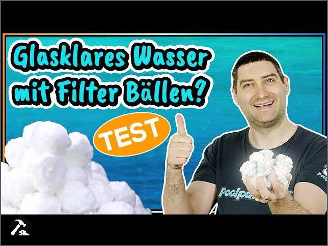 Pool Filter Bälle Effektive Reinigung und verbesserte Wasserqualität