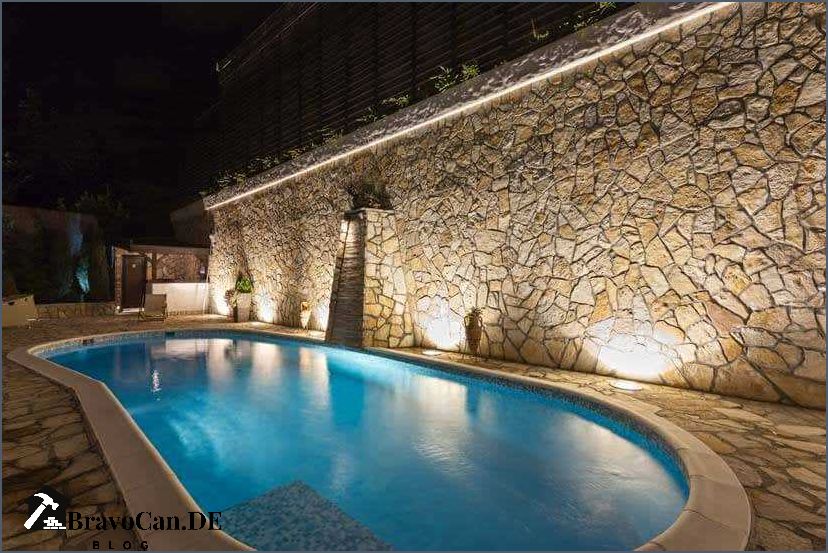 Pool LED Unterwasserbeleuchtung nachrüsten - Tipps und Anleitung