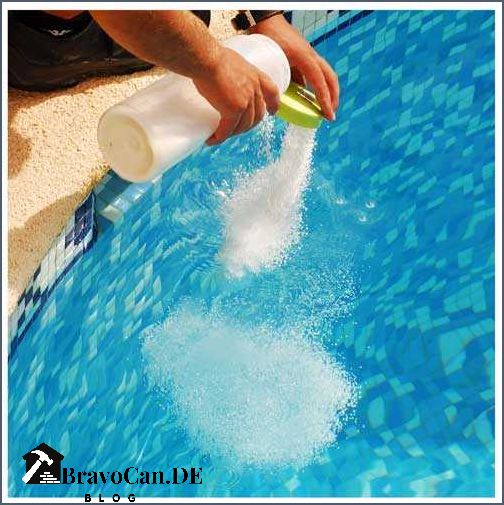 Pool Winterfest machen mit Styropor - Tipps und Tricks