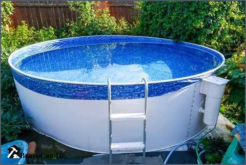 Pool Winterfest machen mit Styropor - Tipps und Tricks