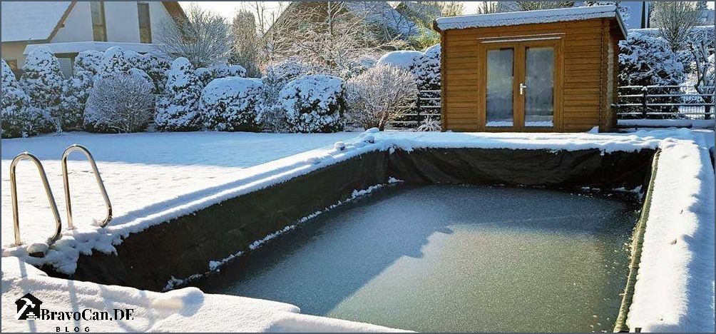 Pool Winterfest machen mit Styropor - Tipps und Tricks