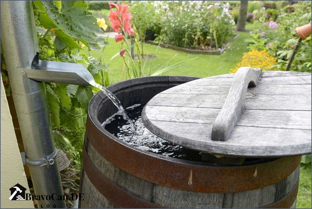Regenwasser sammeln DIY Tipps und Anleitungen für die eigene Regenwassernutzung