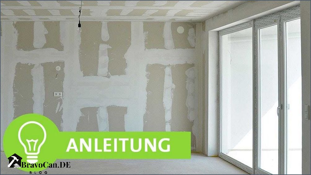 Rigips Spachteln Mit Gewebeband Oder Ohne