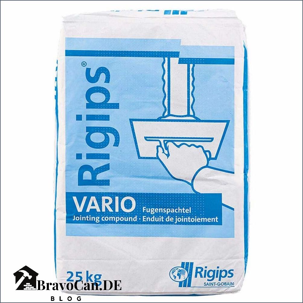Rigips Vario Fugenspachtel 25 kg - hochwertige Gipsmasse für perfekte Fugen Rigips Vario Fugenspachtel 25 kg - hochwertige Gipsmasse für perfekte Fugen