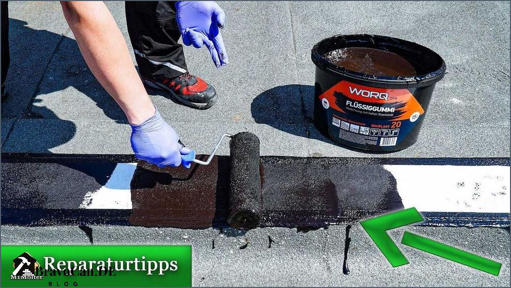Risse in Dachpappe abdichten Tipps und Tricks für eine erfolgreiche Reparatur Risse in Dachpappe abdichten Tipps und Tricks für eine erfolgreiche Reparatur