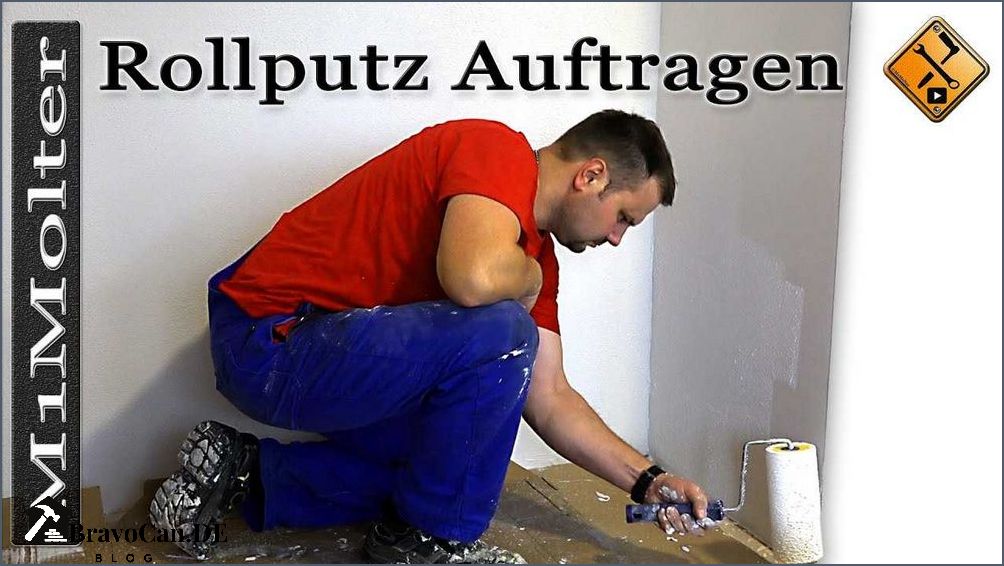 Rollputz auf Rigips Die richtige Technik für eine glatte Oberfläche