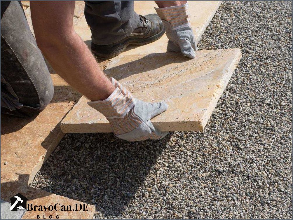 Betonsteine im Außenbereich kleben - Tipps und Anleitung