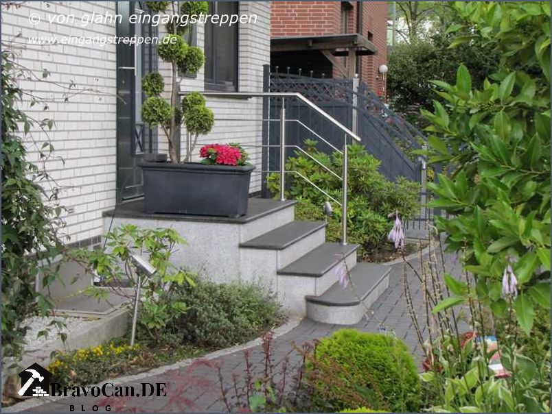 Ideen für die Gestaltung der Eingangstreppe zum Haus Ideen für die Gestaltung der Eingangstreppe zum Haus