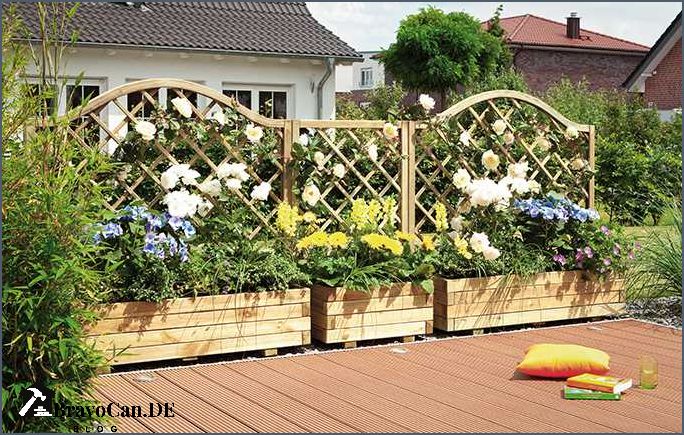 Rankgitter Sichtschutz für die Terrasse - Die besten Optionen und Tipps Rankgitter Sichtschutz für die Terrasse - Die besten Optionen und Tipps